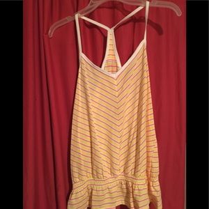 Women’s striped tink top.